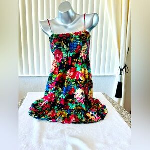 Floral, spaghetti strap sundress